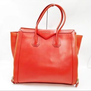 Givenchy Vibrant Red Tote Bag